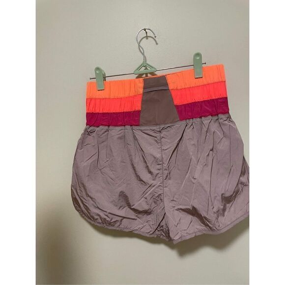 New Free  PEOPLE The Way Home Gradient Waistband Shorts Size M - Picture 6 of 6